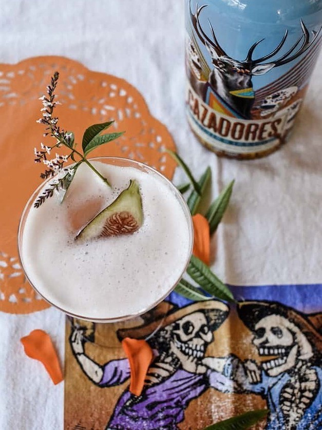 Spiced Fig Tequila Sour