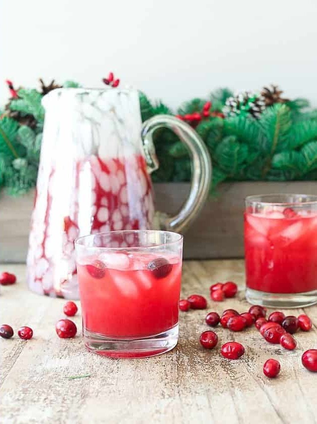 Skinny Christmas Punch