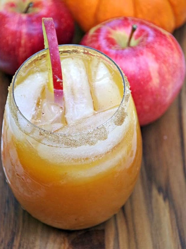 Pumpkin and Apple Cider Cocktail