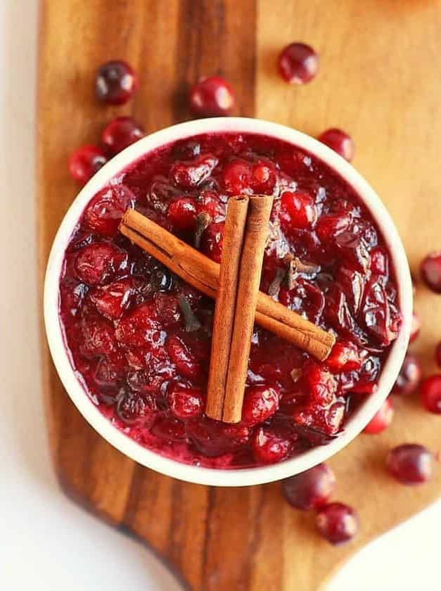 Cinnamon Orange Cranberry Sauce