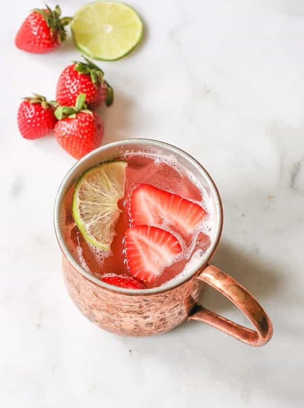 Strawberry Mexican Mule