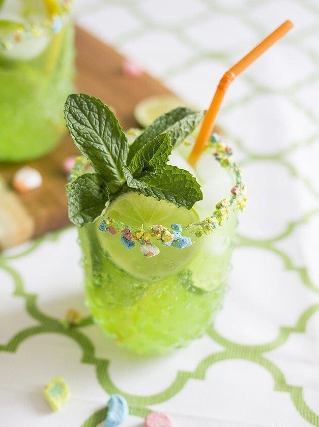 Lucky Leprechaun Rum Punch