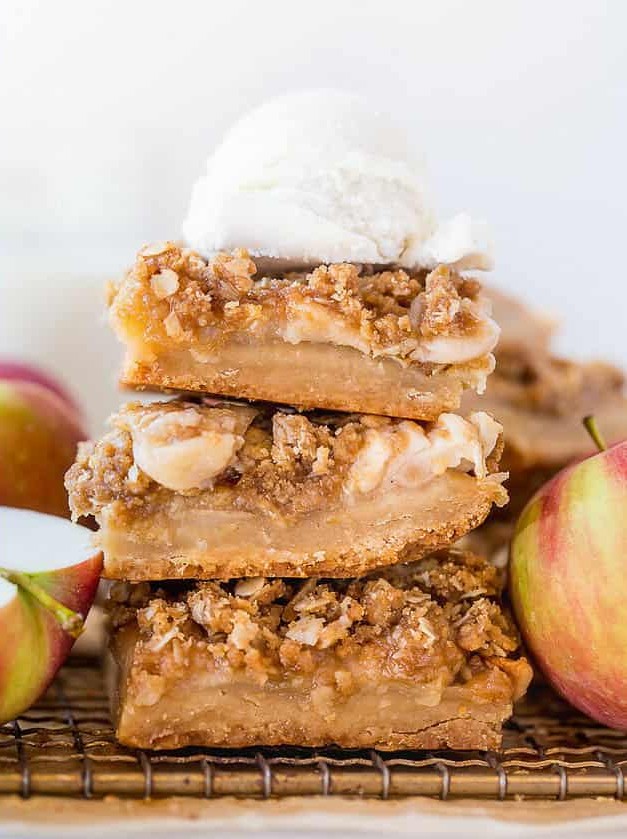 Apple Crisp Bars