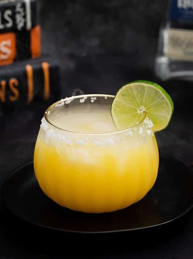 Skinny Orange Halloween Margarita