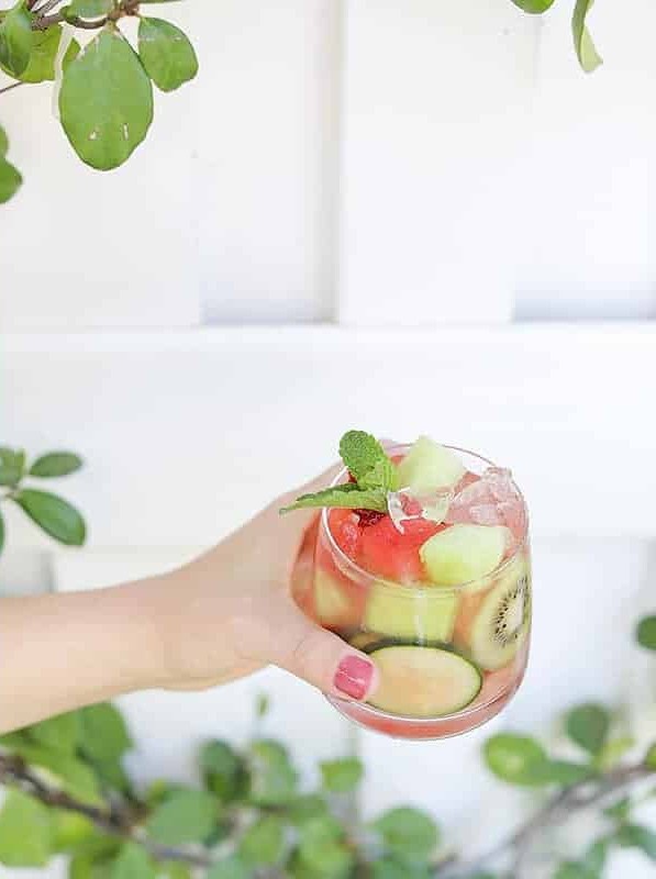 Watermelon & Honeydew Sangria