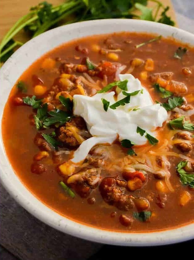 Spicy Taco Soup