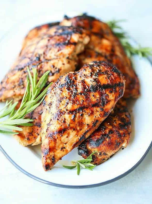 Maple Rosemary Grilled Chicken