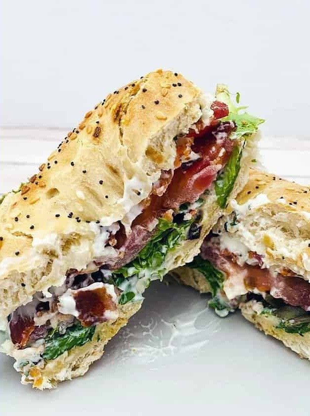 Everything Bagel BLT Sandwich