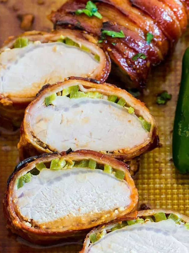 Bacon Wrapped Pork Tenderloin