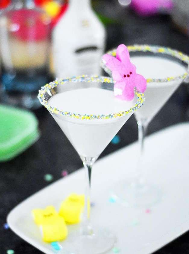 Marshmallow Peeps Martini