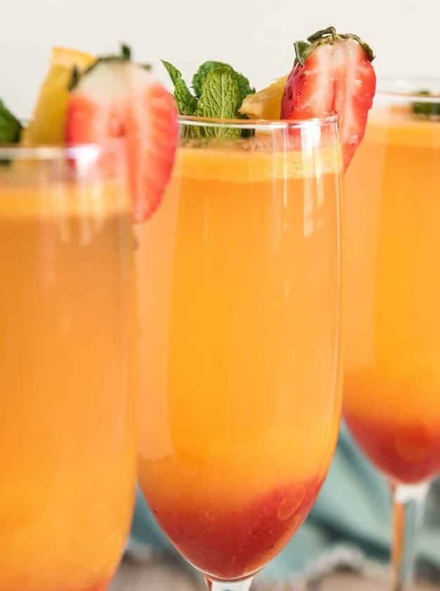 Strawberry Mimosa