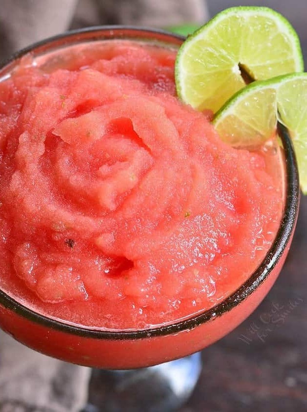 Watermelon Lime Frozen Margarita