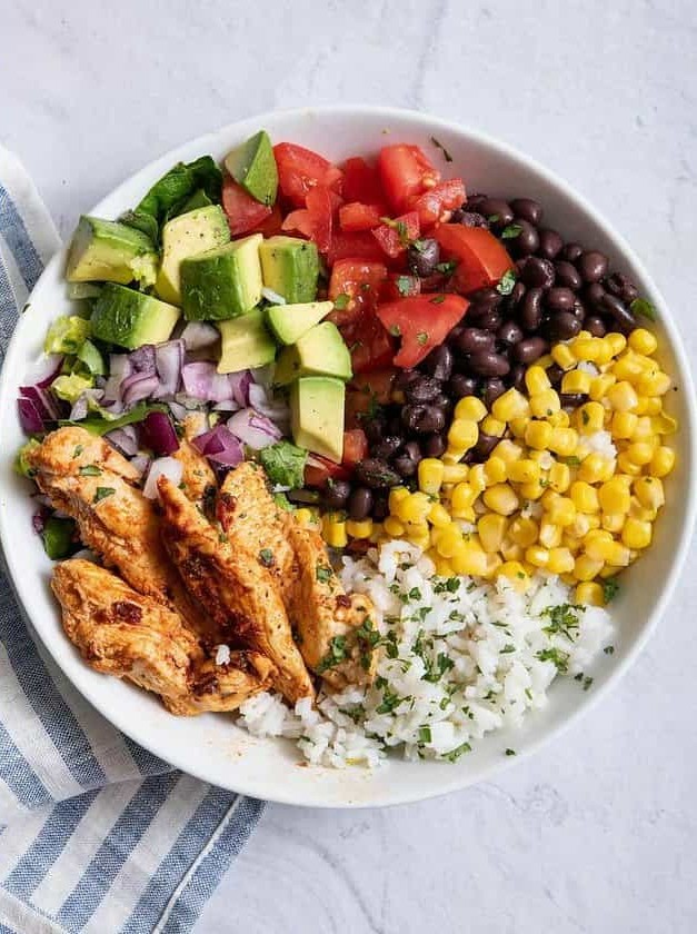 Chicken Burrito Protein Bowl