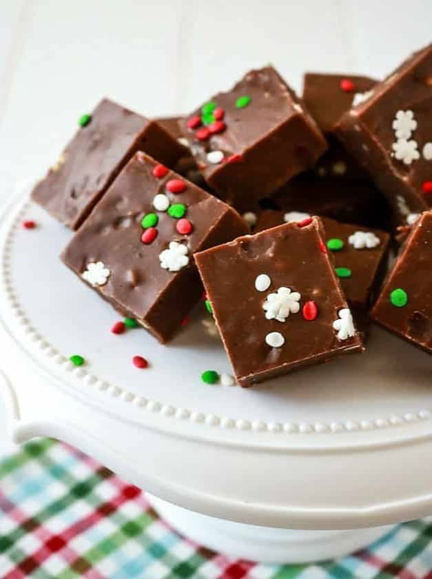 Gingerbread 5 Minute Fudge