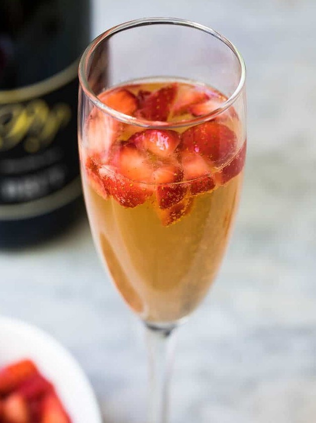 Strawberry Mimosa