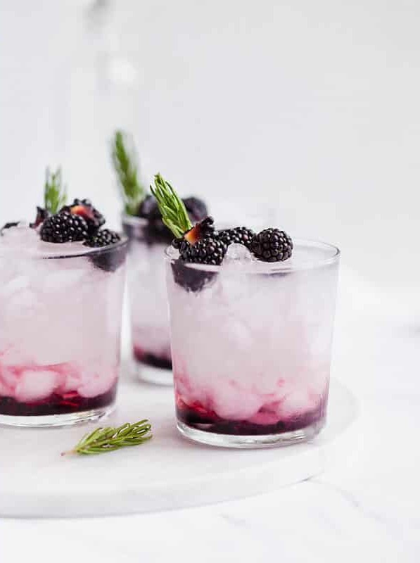 Muddled Blackberry Gin & Tonic