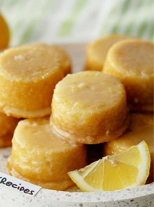 Mini Lemon Drop Cakes