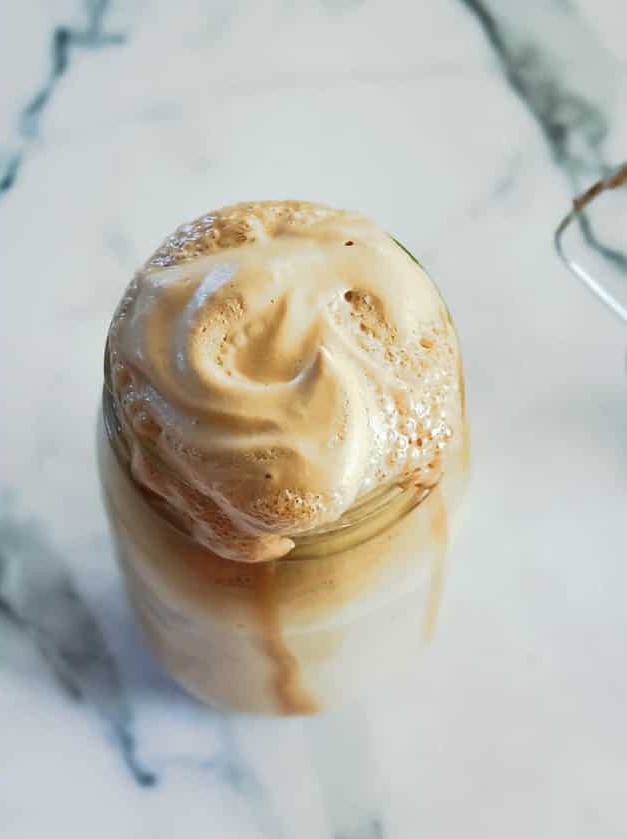 Salted Caramel Kahlua Whipped Coffee