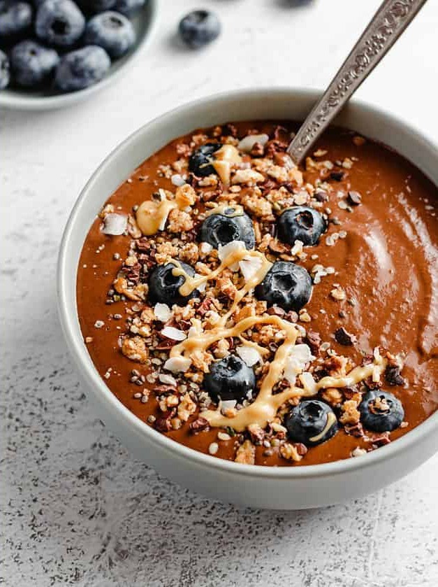 Chocolate Protein Smoothie Bowl