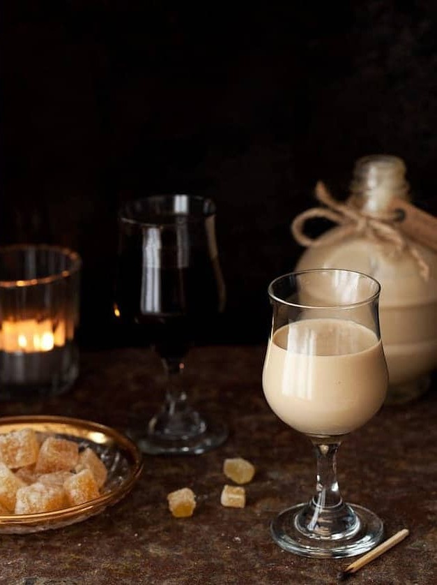 Homemade Gingerbread Cream Liqueur