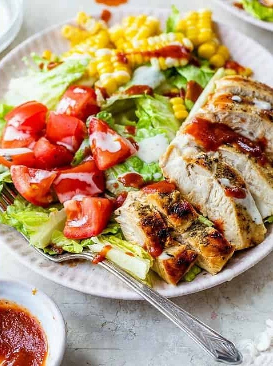 BBQ Chicken Salad