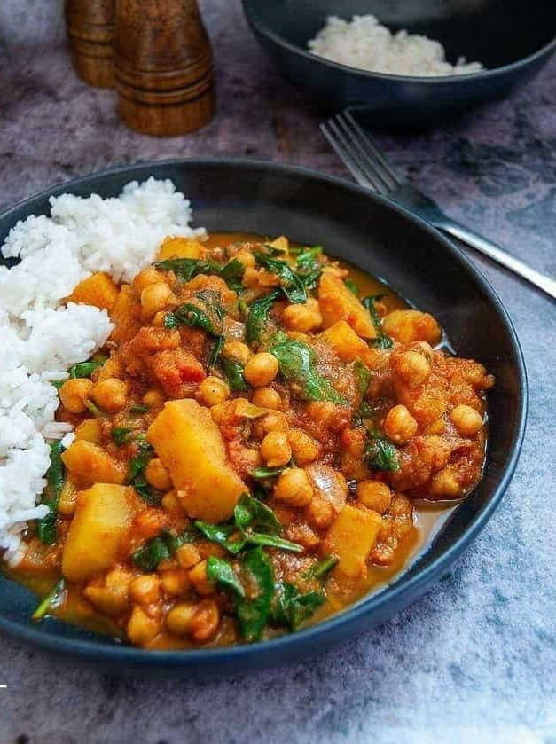 Chickpea and Potato Curry