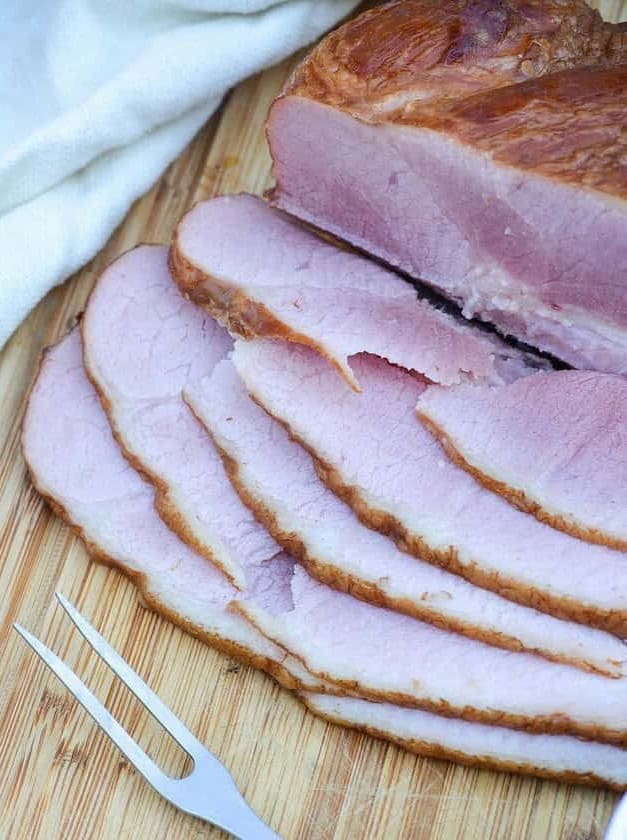 Crockpot Brown Sugar Glazed Ham