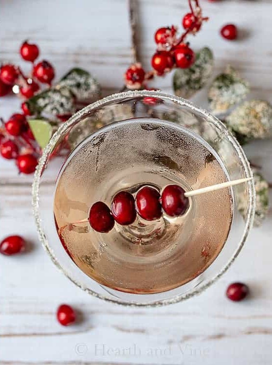 Merry Berry Martini