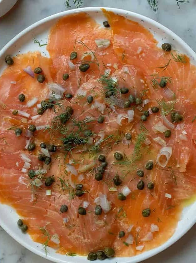 Salmon Carpaccio