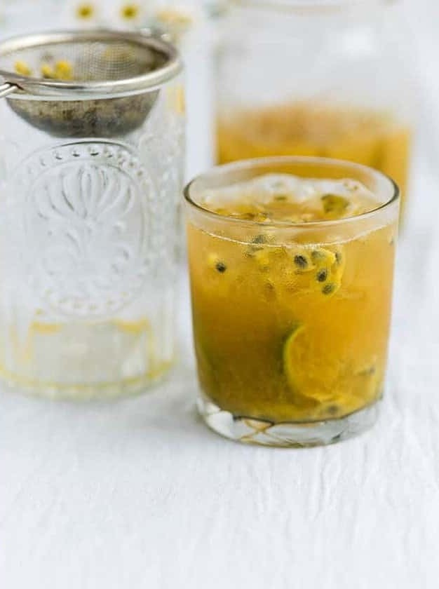 Passion Fruit Caipirinha