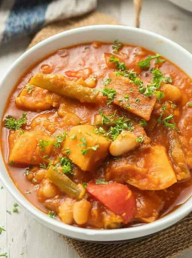 Smoky Vegan Slow Cooker Stew