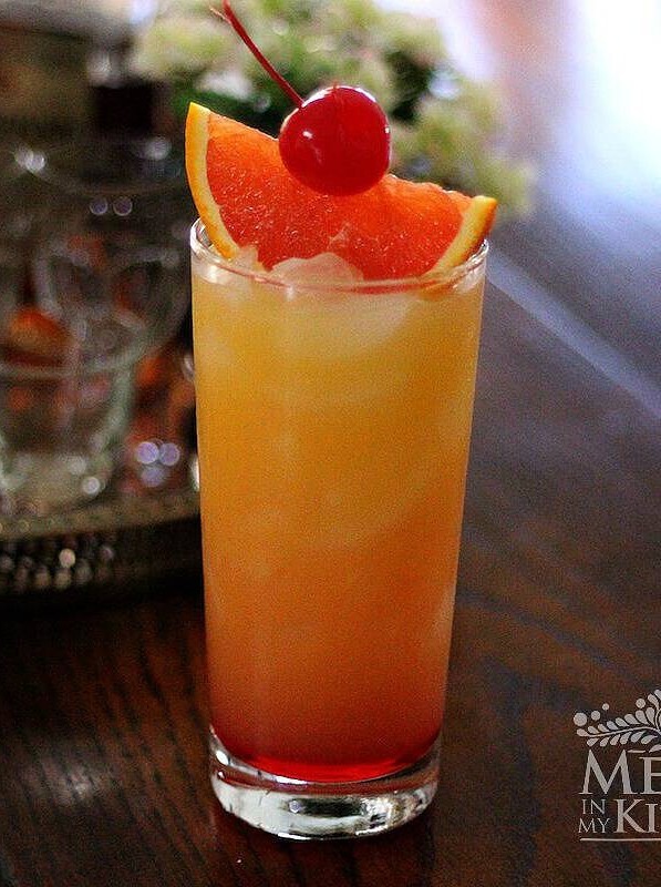 Tequila Sunrise Cocktail