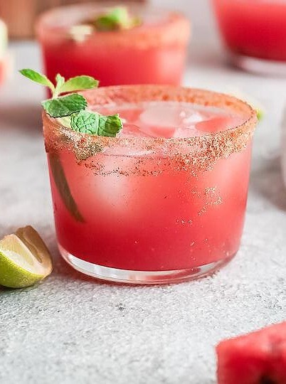 Tangy and Sweet Watermelon Paloma Cocktail