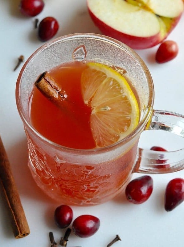 Healthy Cranberry Wassail