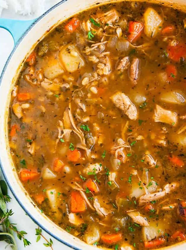 Chicken and Barley Stew