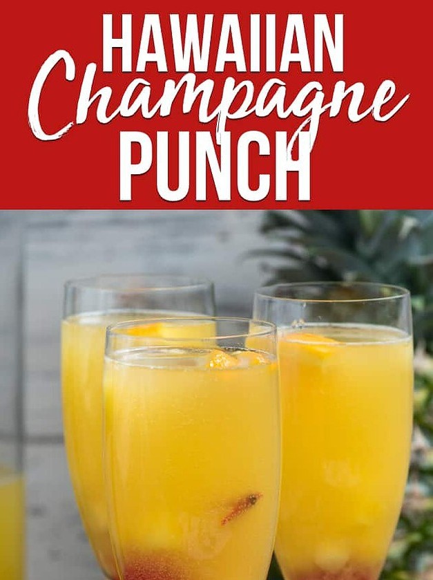 Hawaiian Champagne Punch