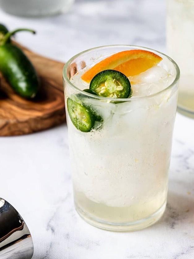 Orange Jalapeno Tequila Cooler