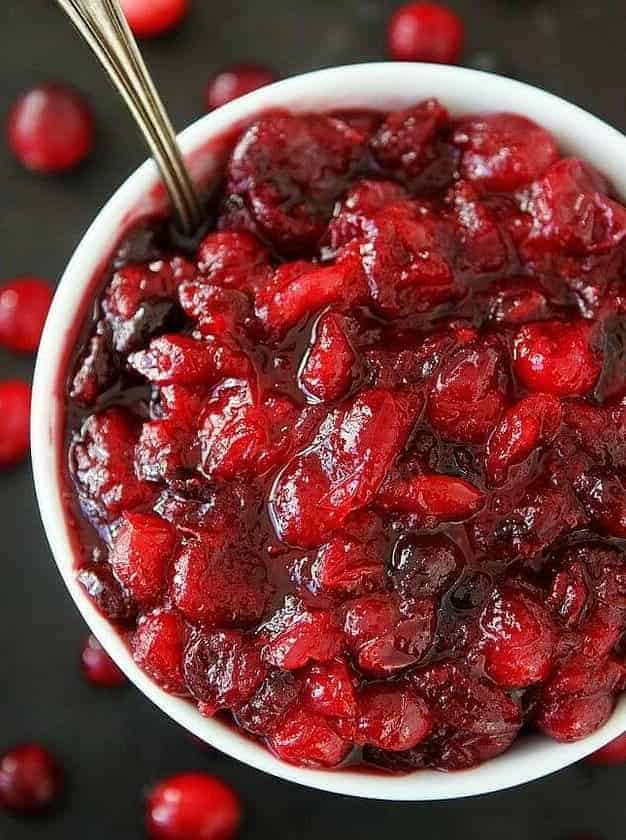 Maple Cranberry Sauce