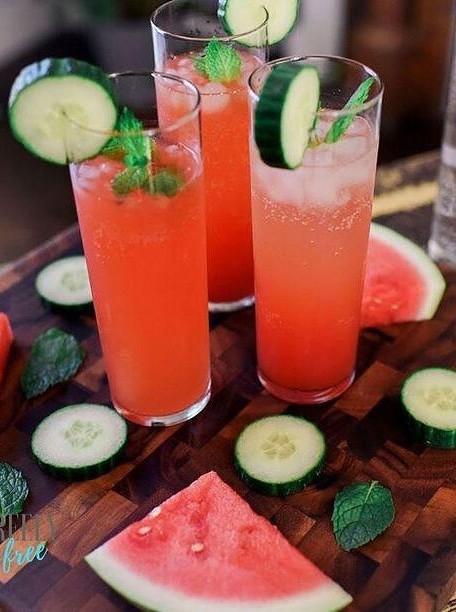 Cucumber Melon Vodka Tonic