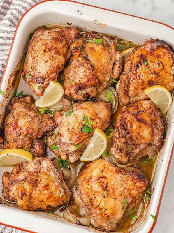 Baked Lebanese Chicken