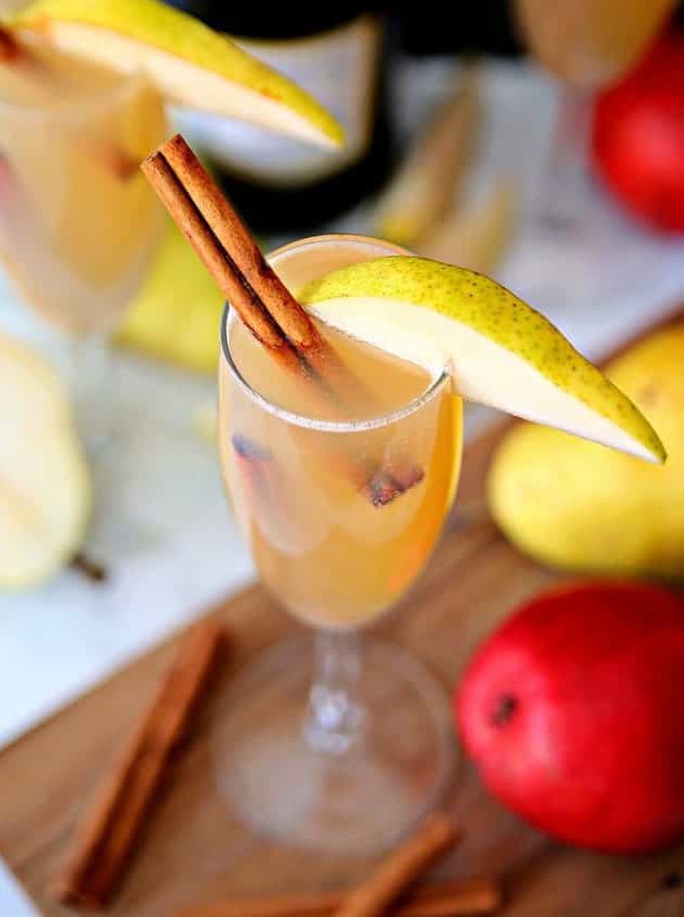 Spiced Pear Bellini