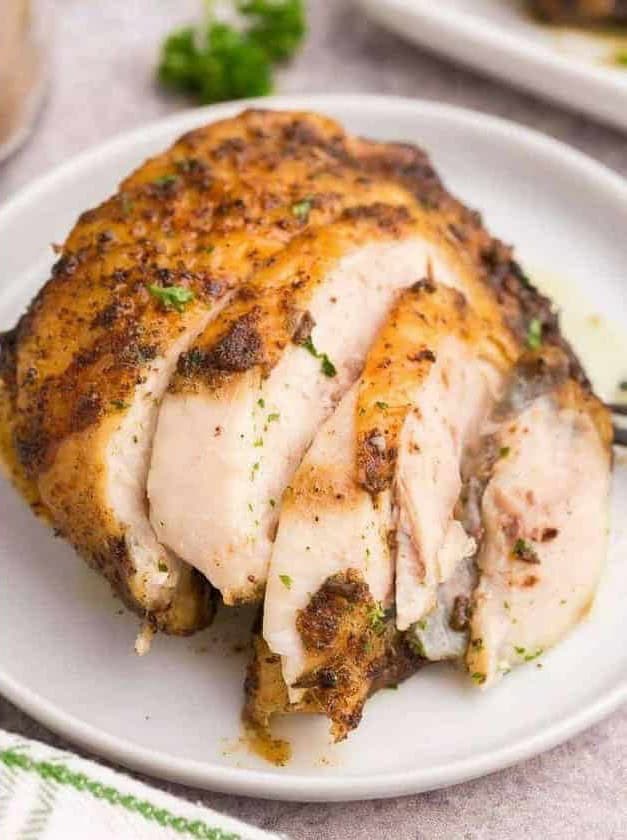 Air Fryer Bone in Chicken Thighs