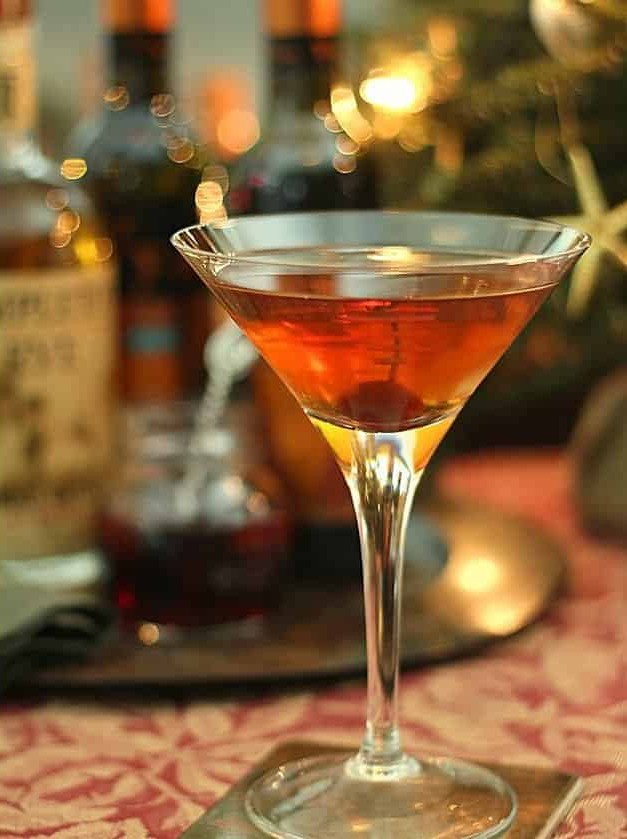 Perfect Manhattan Cocktail