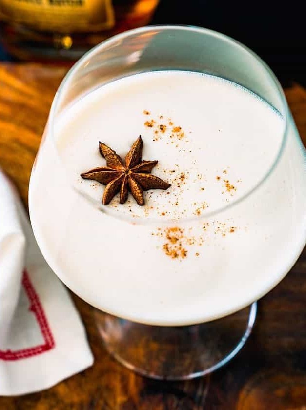 Bourbon Milk Punch