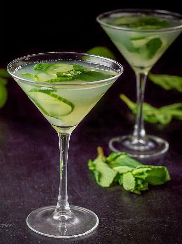 Cucumber Mint Martini