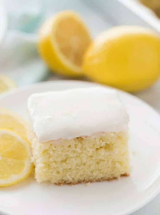 Lemon Sour Cream Cake