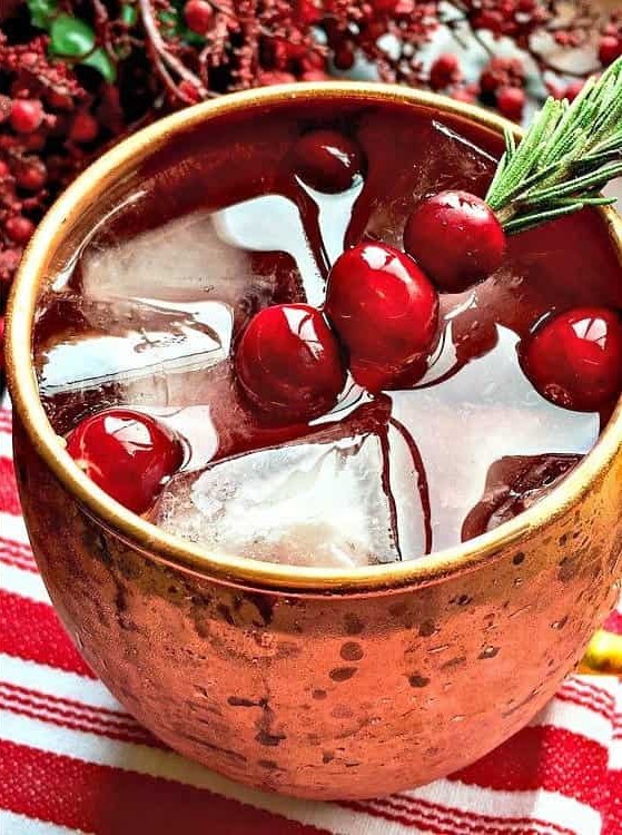 Cranberry Moscow Mule