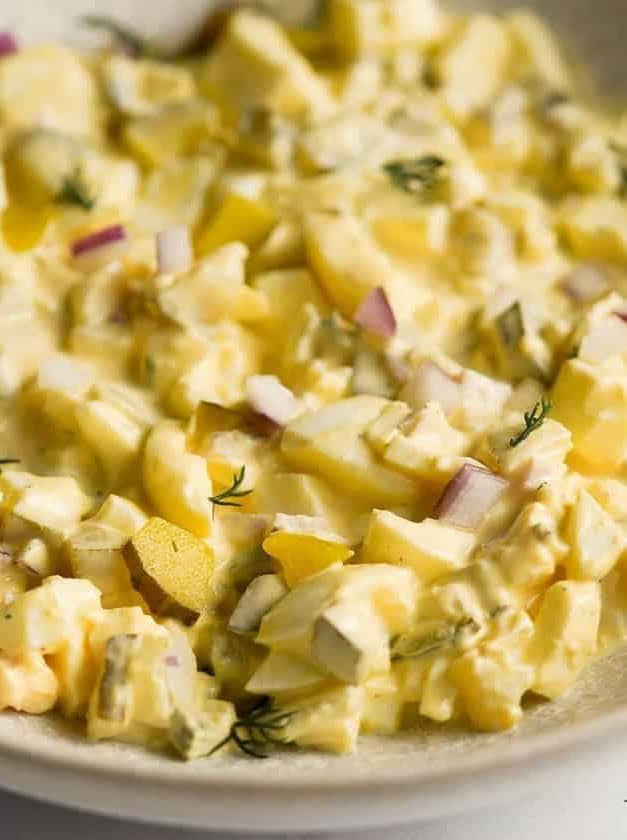 Egg Salad with Pickles