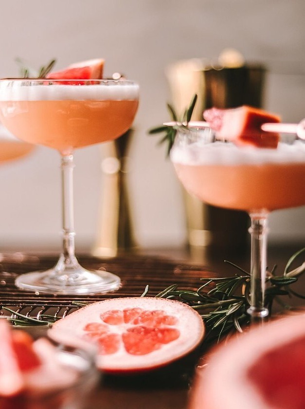 Grapefruit Rosemary Sour