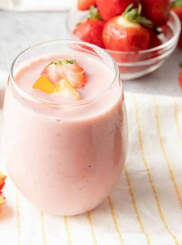 Strawberry Peach Smoothie